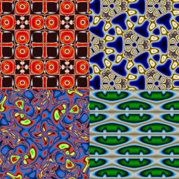 Procedural Generation of Artistic Patterns using a Modified Orbit Trap Method