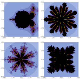 Complex Dynamics of Mandelbrot Sets Induced by Iterative Composition of Two Polynomials under the Das-Debata Framework